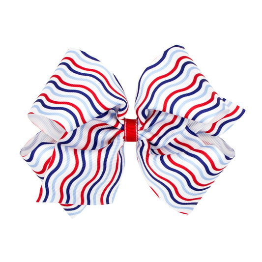 American Stripe Bow