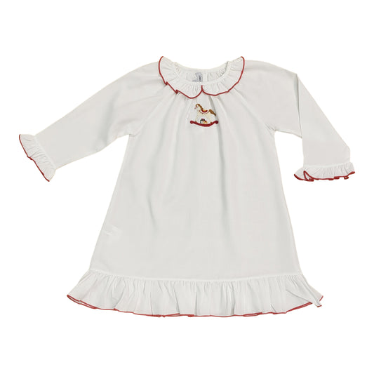 Rocking Horse Embroidered Nightgown