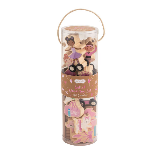Ballet Wood Toy Set