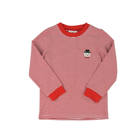 Frosty Embroidered Longsleeve Tee