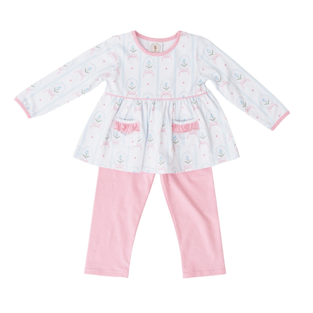 Rose Cameo Legging Set