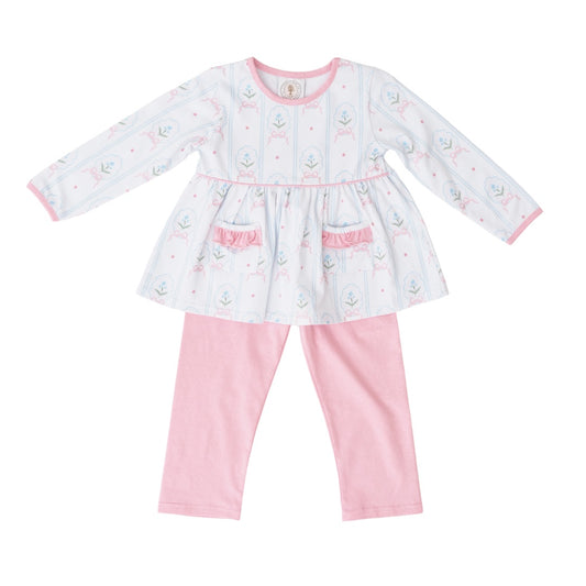 Rose Cameo Legging Set