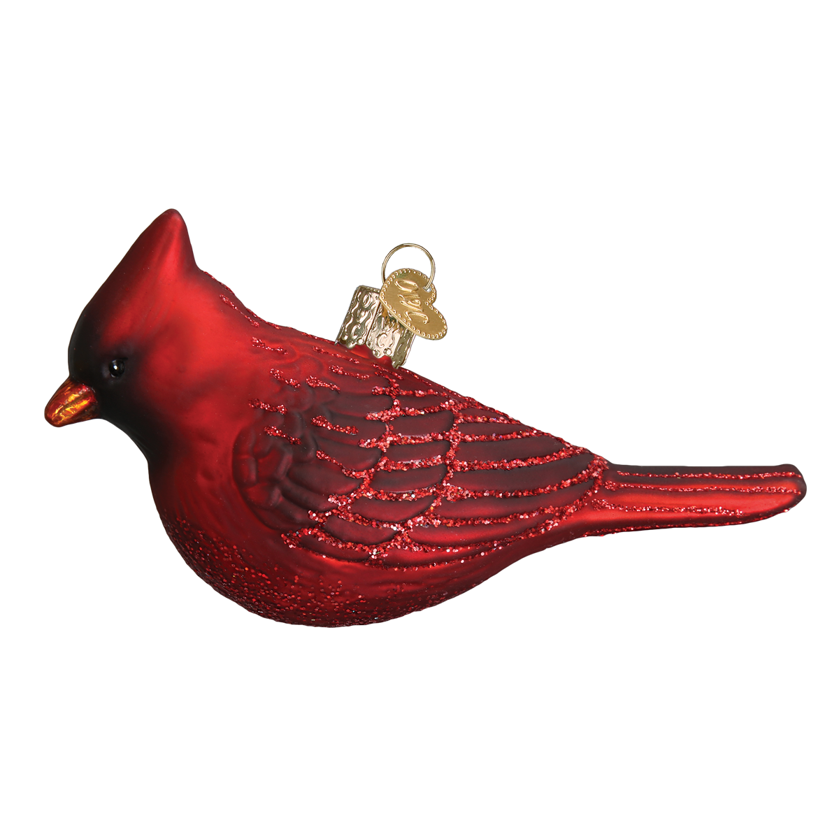 Cardinal Glass Ornament