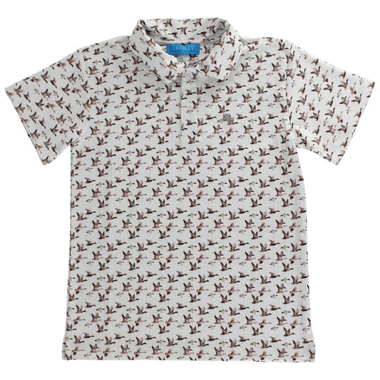 Duck Print Performance Polo