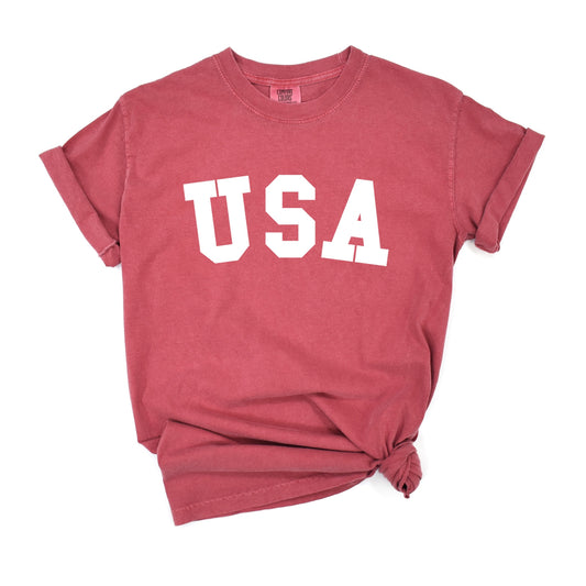 USA T-Shirt - Red