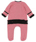 Bulldog Pride Ruffle Footie