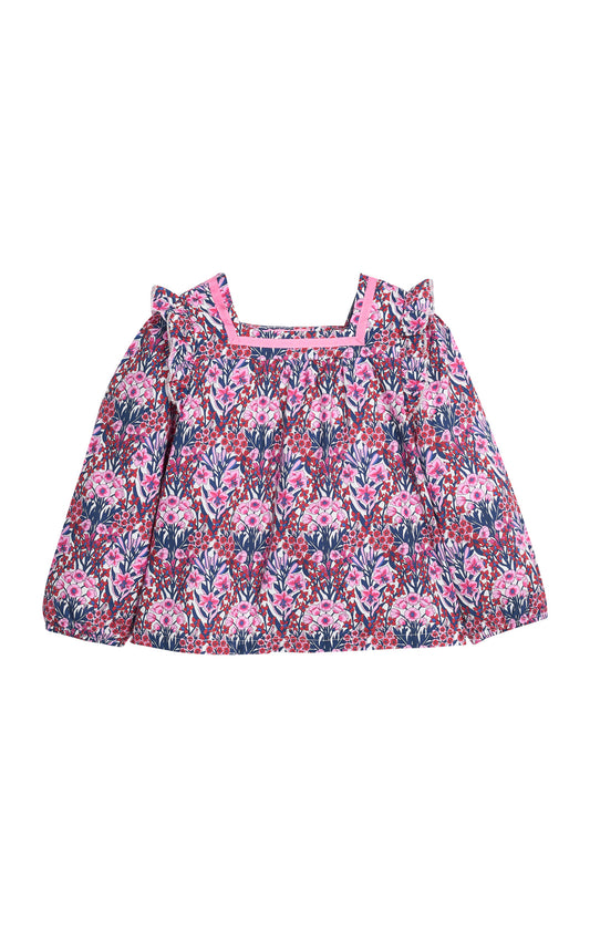 Foxcroft Floral Adams Top