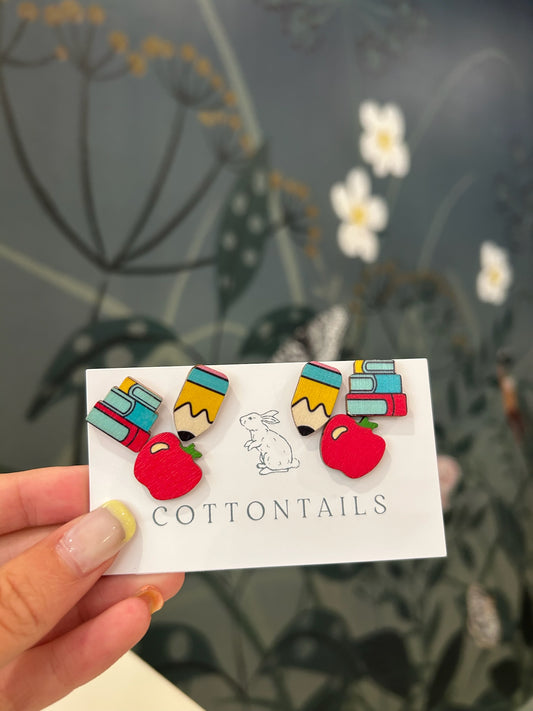 Back to School Earrings