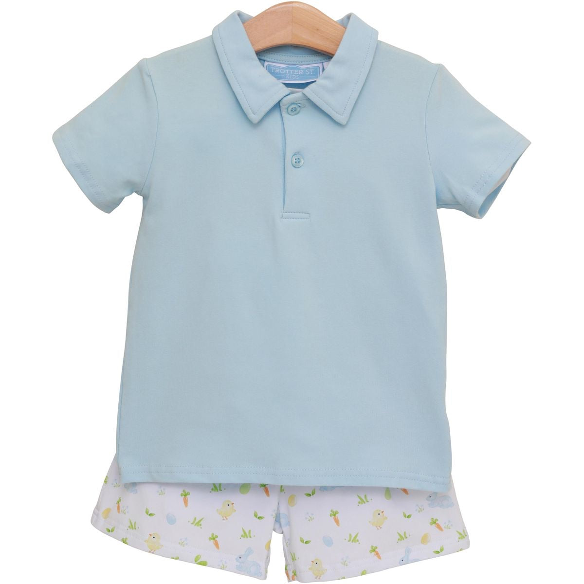 Cottontail Solid Polo Set
