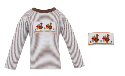 Turkey Smocked Shirt
