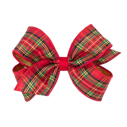 Plaid Christmas Bow