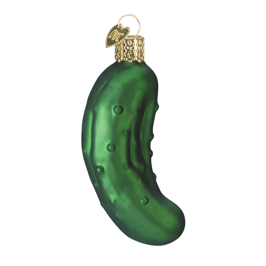 Pickle Glass Ornament
