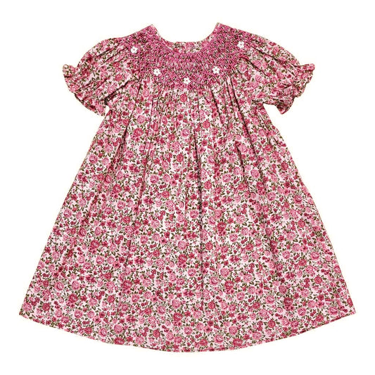 Reign Pink Smocked Dress