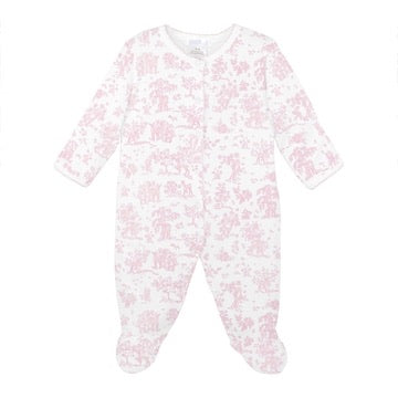 Beautiful Fawn Pink Footie