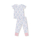 Country Floral Bamboo Pajama Set