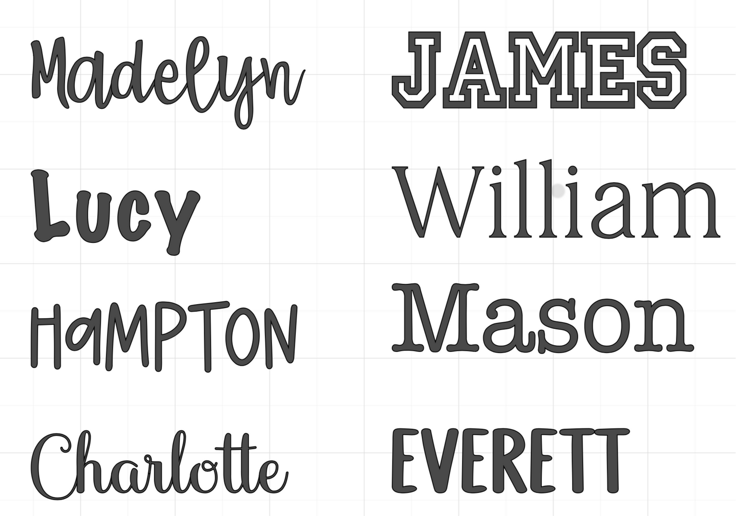 Cottontails Craft - Back to School Nametags