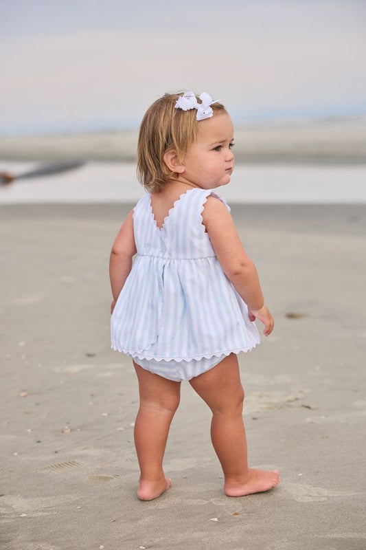 Savannah Stripe Mary Dee diaper set