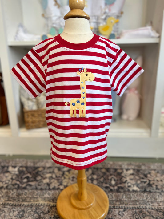 Giraffe Appliqué Shirt