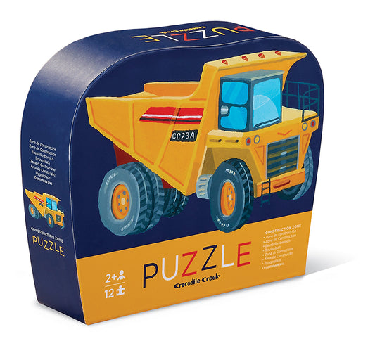 12pc Mini Construction Puzzle