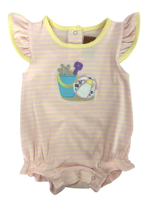 Beach Fun Appliqué Bubble