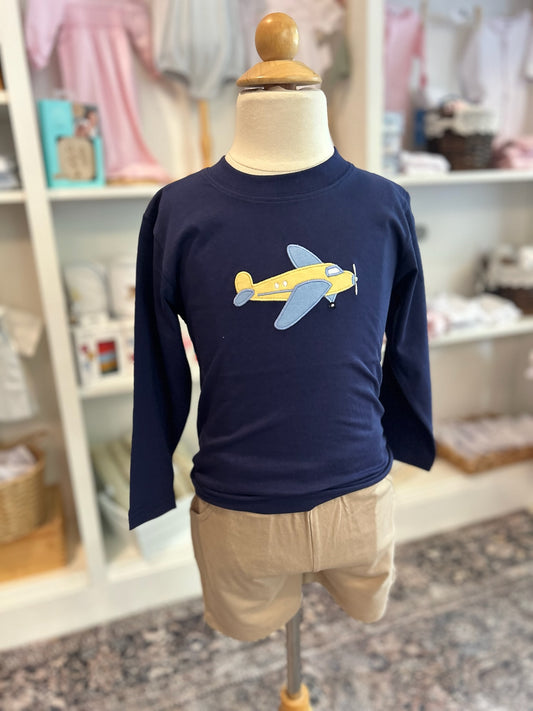 Airplane Appliqué Shirt