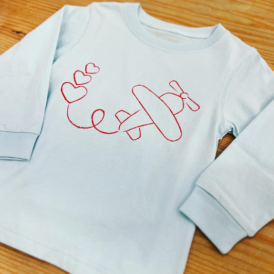 Valentine Airplane Shirt