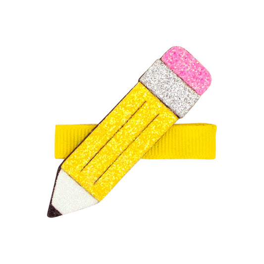 Glitter Pencil Art Clip