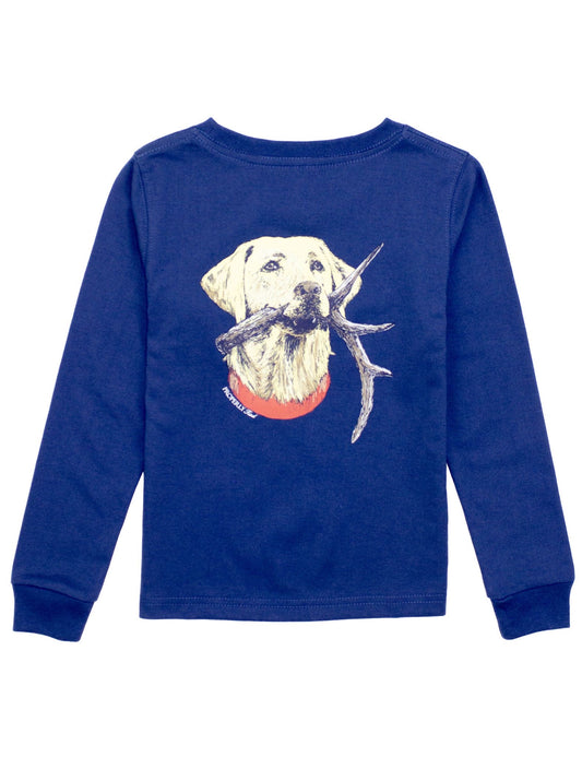 Boys Antler Lab Long Sleeve Tee