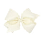 Antique White Eyelet Bow