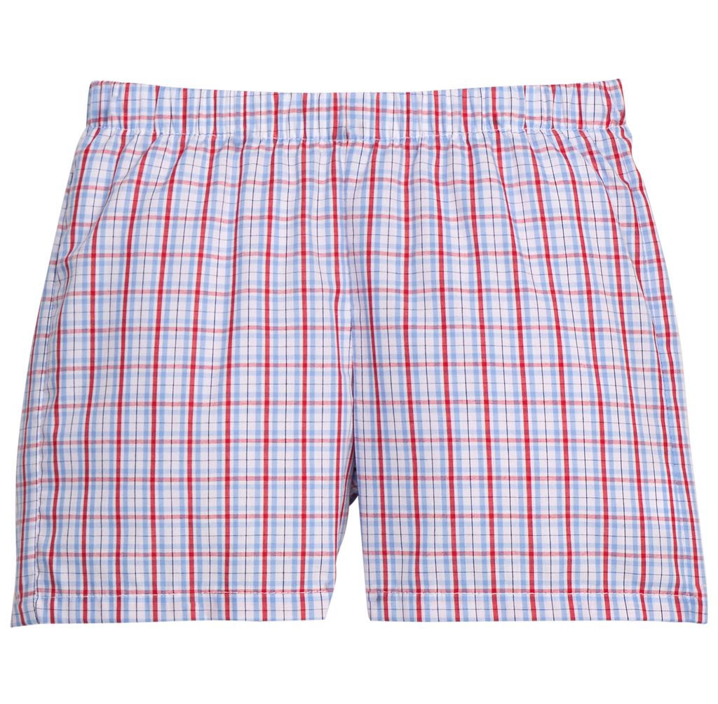 Patriotic Plaid Shorts