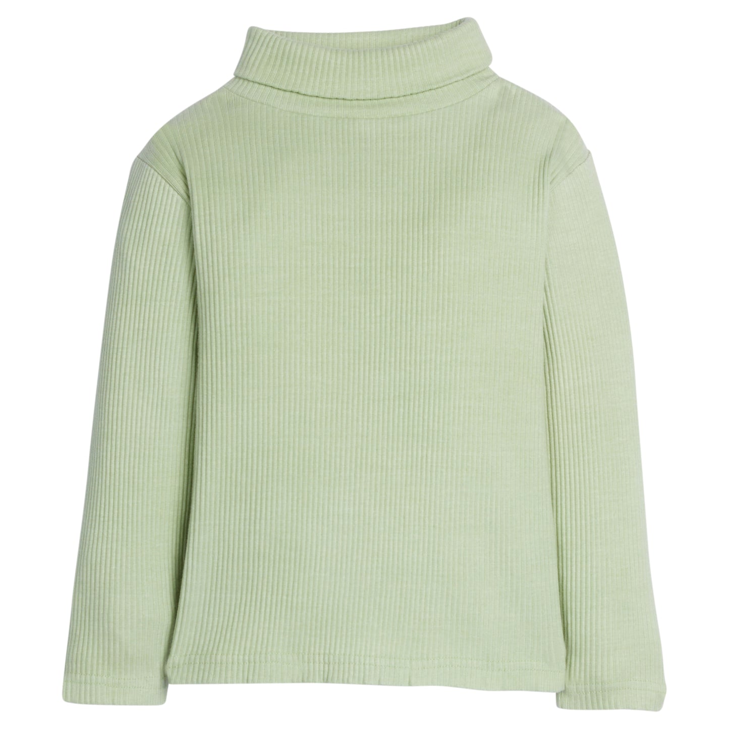 Ribbed Turtleneck - Pistachio Ice Cream