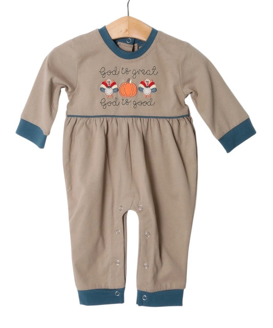 God is Great Boys Romper