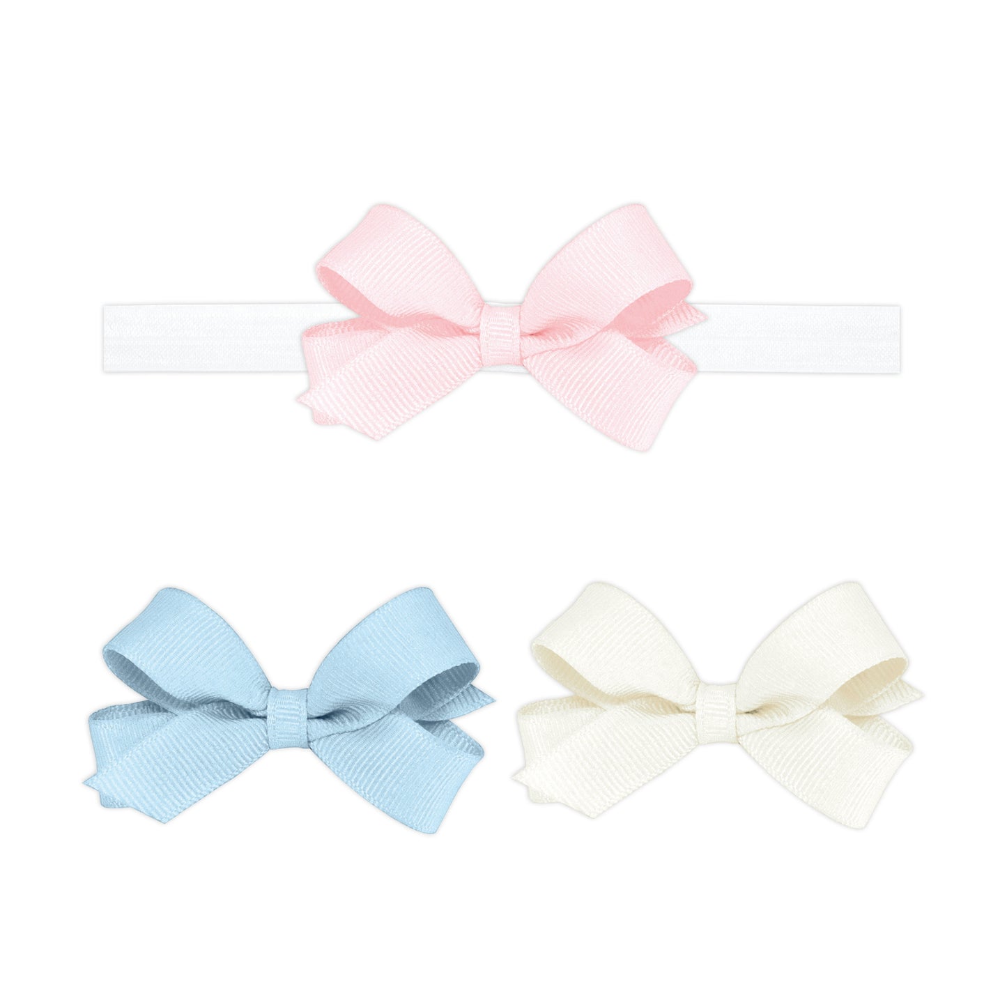 3-Pack Baby Bows