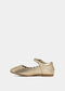 Agatha Mini Champagne Flats