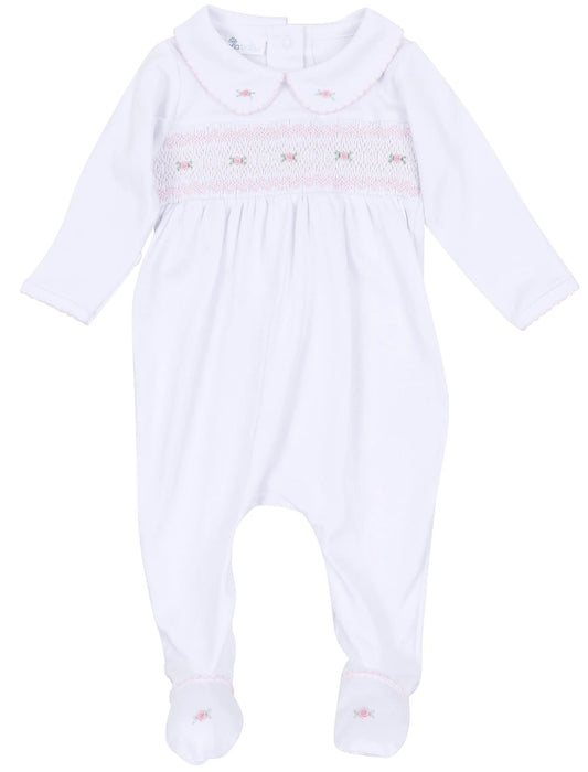 Grace Smocked Footie