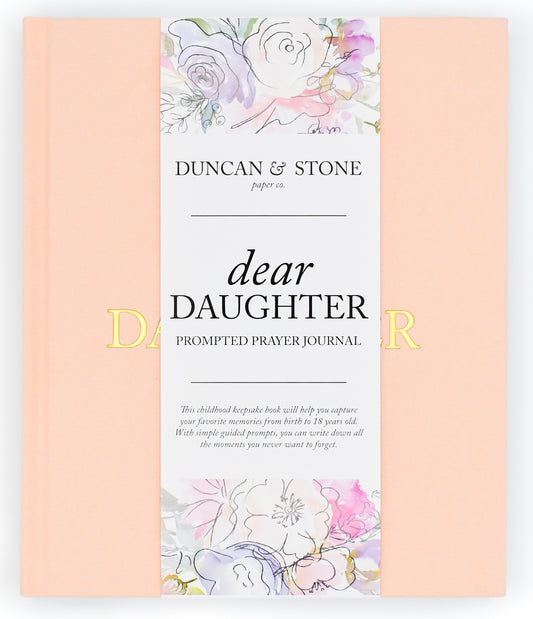 Dear Daughter Childhood Keepsake Book