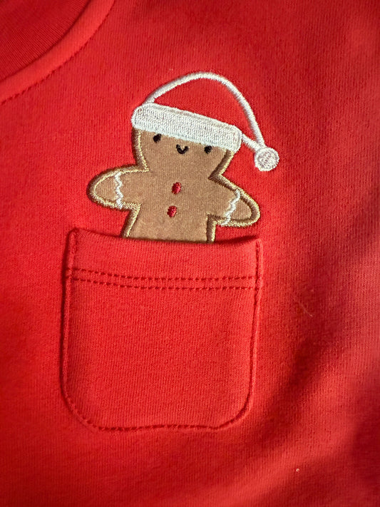 Gingerbread Pocket Sweatshirt