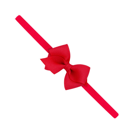 Red Wee Skinny Band Bow