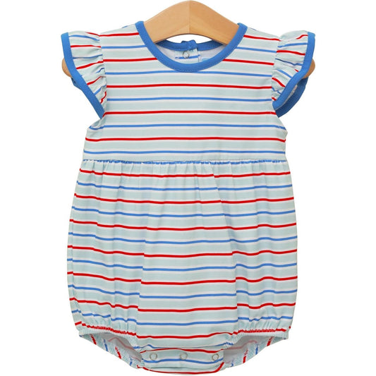 Lucy Patriotic Stripe Bubble