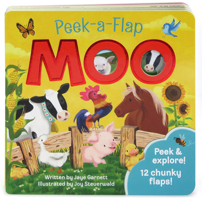 MOO! Peek-a-Flap Book