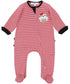 Bulldog Pride Ruffle Footie