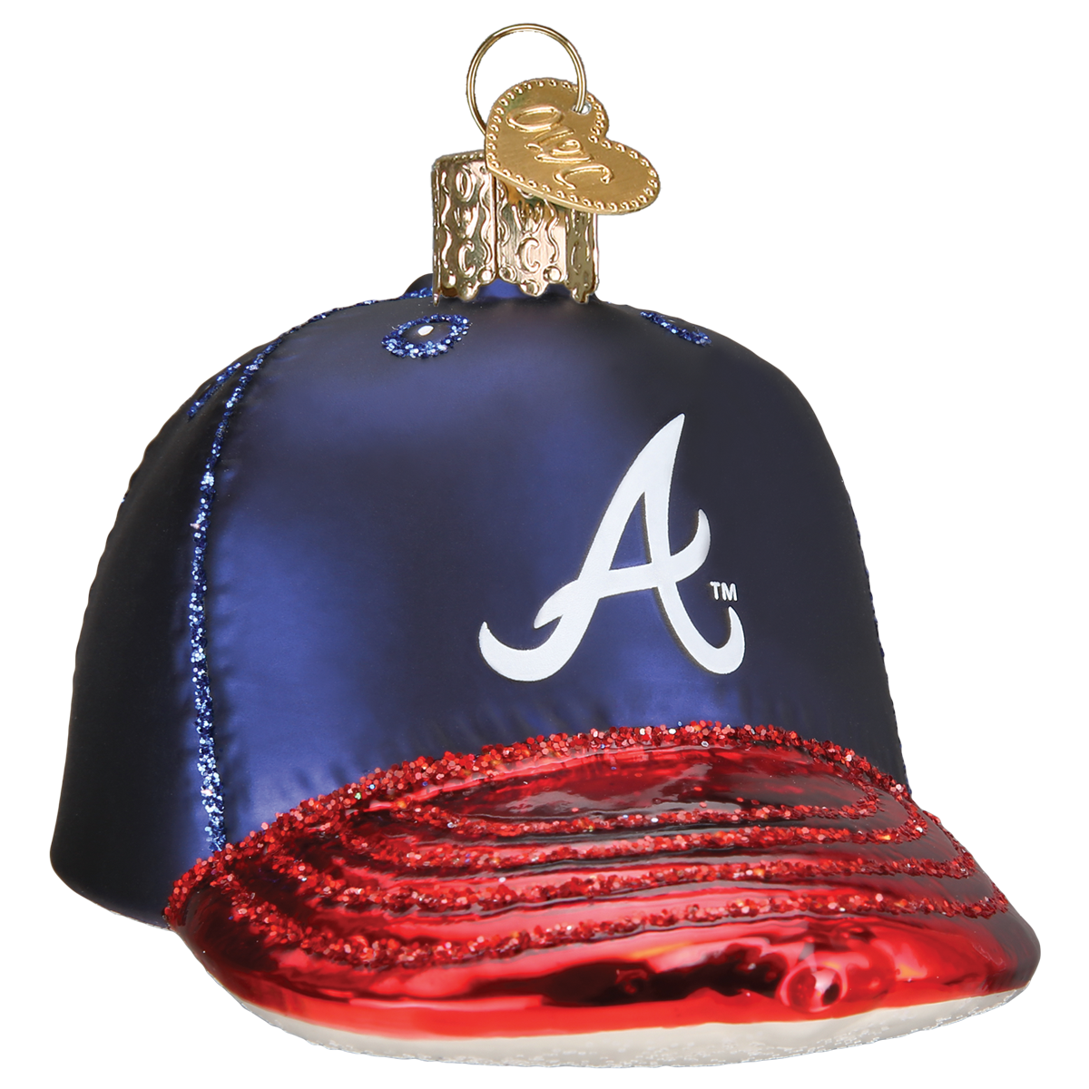 Braves Baseball Cap Ornament