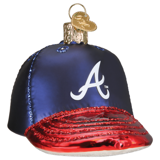 Braves Baseball Cap Ornament