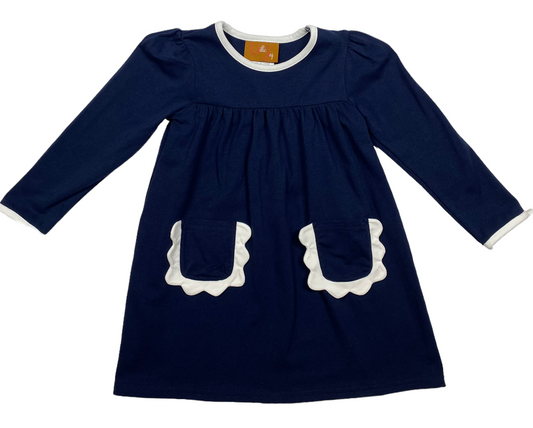 Izzie Dress - Navy