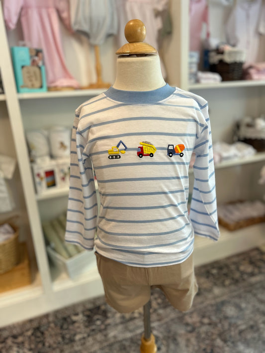 Construction Icons Appliqué Shirt