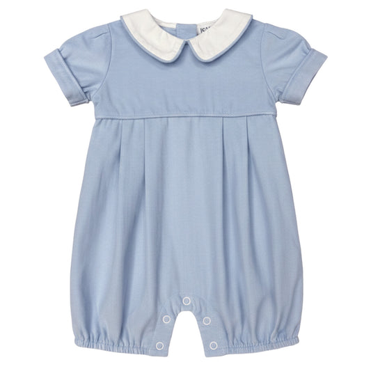 Blue Corduroy Romper