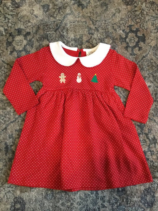 Christmas Icons Appliqué Dress