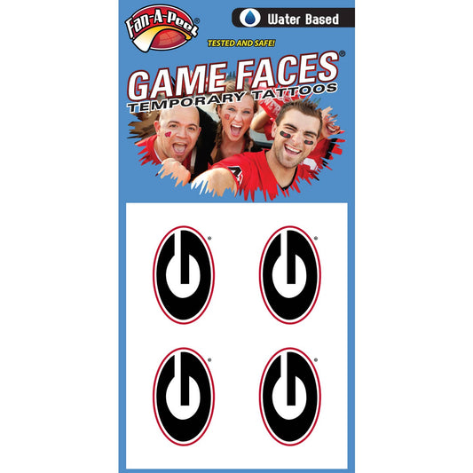 Georgia Game Faces “G” Tattoos