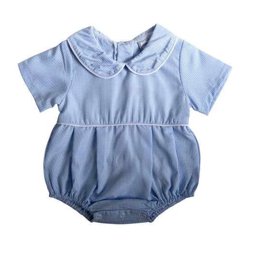 Blue Gingham Bubble