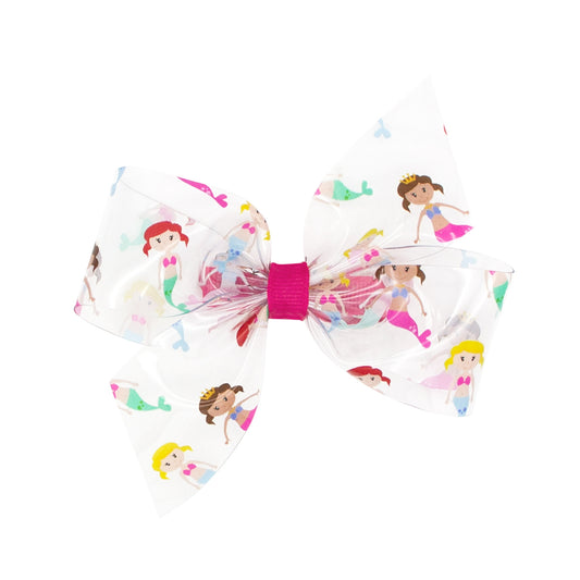 Mermaid Vinyl Swim Bow